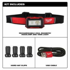 Milwaukee 2012R Milwaukee Rechargeable Magnetic Headlamp And Task Light 5 Milwaukee 2012R Milwaukee Rechargeable Magnetic Headlamp And Task Light -Tool Sales Shop 2012R 4 54434.1633702093