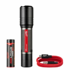 Milwaukee 2162-21 USB 2,000L Slide Focus Flashlight
