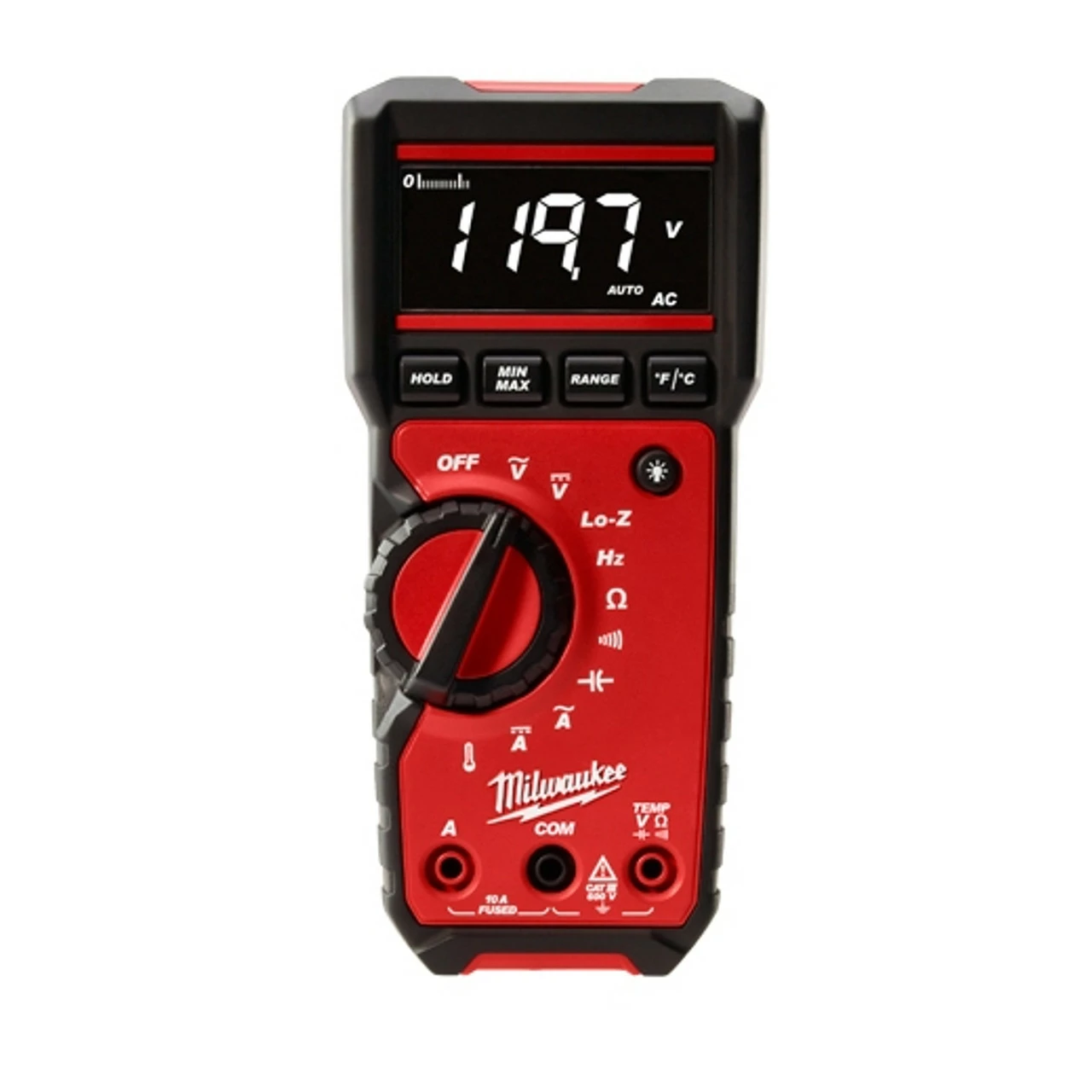 Milwaukee 2217-20 Digital Multimeter 6mV To 600V AC/600mV To 600V DC 1 Milwaukee 2217-20 Digital Multimeter 6mV To 600V AC/600mV To 600V DC