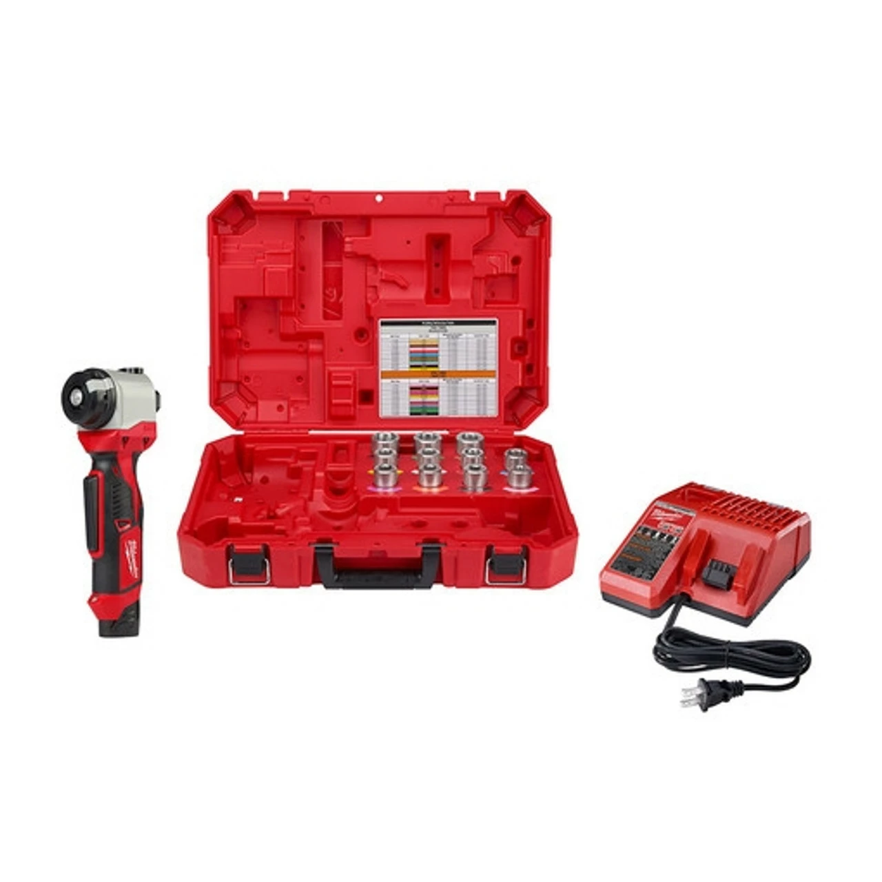 Milwaukee 2435CU-21 M12 Cable Stripper Kit For Cu THHN / XHHW 1 Milwaukee 2435CU-21 M12 Cable Stripper Kit For Cu THHN / XHHW