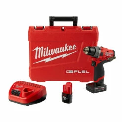 Milwaukee 2504-22 M12 FUEL 1/2 In. Hammer Drill Kit