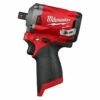 Milwaukee 2555P-20 M12 FUEL 1/2 In. Stubby Impact Wrench W/ Pin Detent