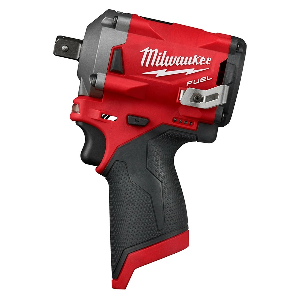 Milwaukee 2555P-20 M12 FUEL 1/2 In. Stubby Impact Wrench W/ Pin Detent 1 Milwaukee 2555P-20 M12 FUEL 1/2 In. Stubby Impact Wrench W/ Pin Detent