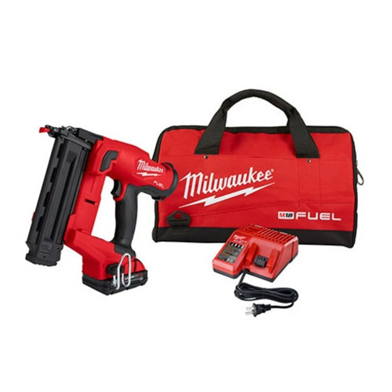 Milwaukee 2746-21CT M18 FUEL 18 Gauge Brad Nailer Kit 1 Milwaukee 2746-21CT M18 FUEL 18 Gauge Brad Nailer Kit