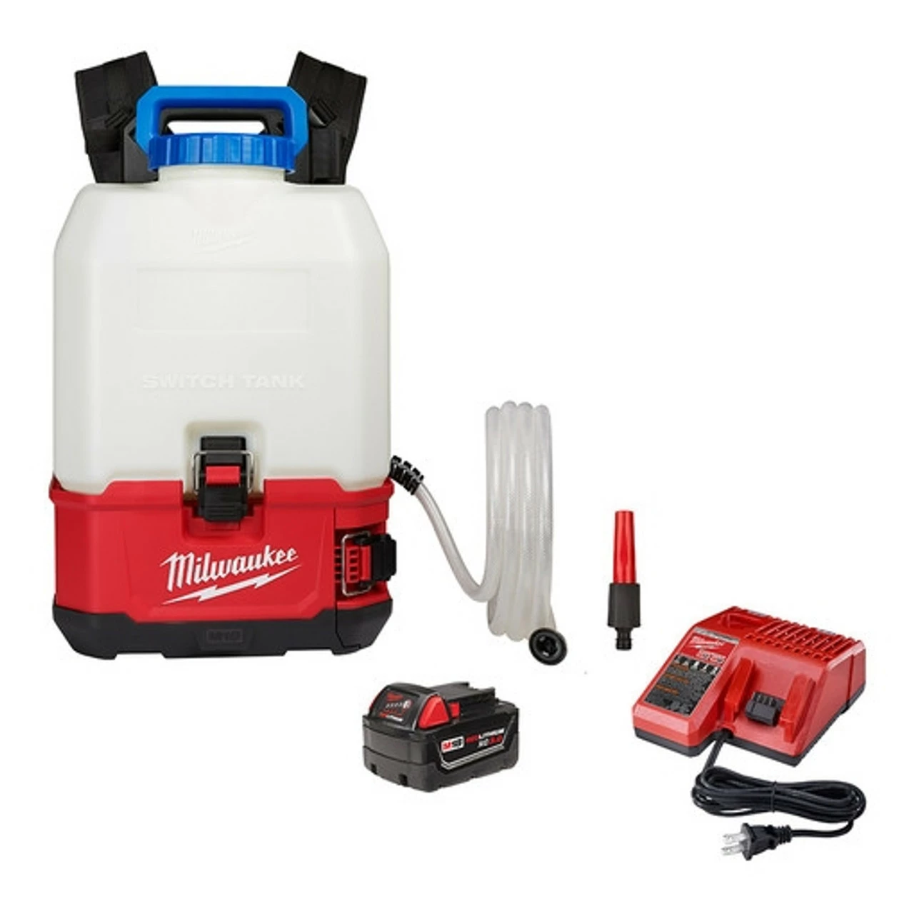 Milwaukee 2820-21WS M18 SWITCH TANK 4-Gallon Backpack Water Supply Kit 1 Milwaukee 2820-21WS M18 SWITCH TANK 4-Gallon Backpack Water Supply Kit