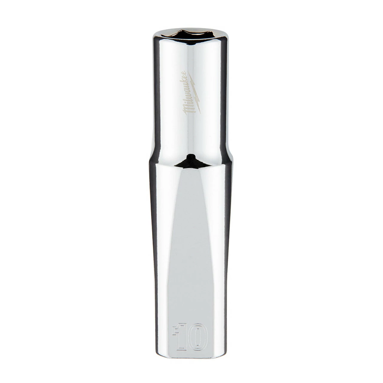 Milwaukee 45-34-0010 3/8 Drive 10mm Metric 6-Point Deep Socket 1 Milwaukee 45-34-0010 3/8 Drive 10mm Metric 6-Point Deep Socket