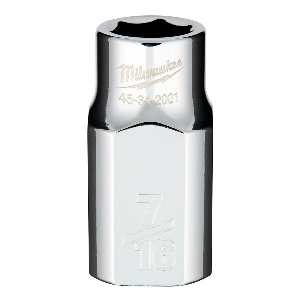 Milwaukee 45-34-2001 1/2 Drive 7/16 Socket 1 Milwaukee 45-34-2001 1/2 Drive 7/16 Socket