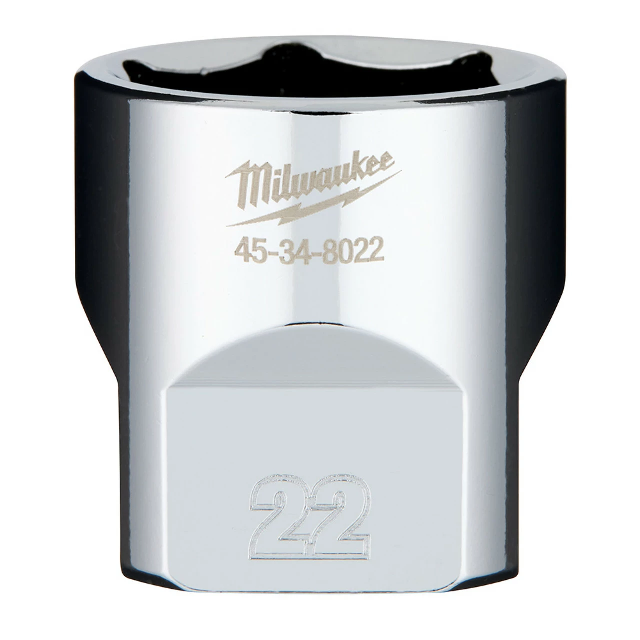 Milwaukee 45-34-8022 3/8 Drive 22mm Socket 1 Milwaukee 45-34-8022 3/8 Drive 22mm Socket
