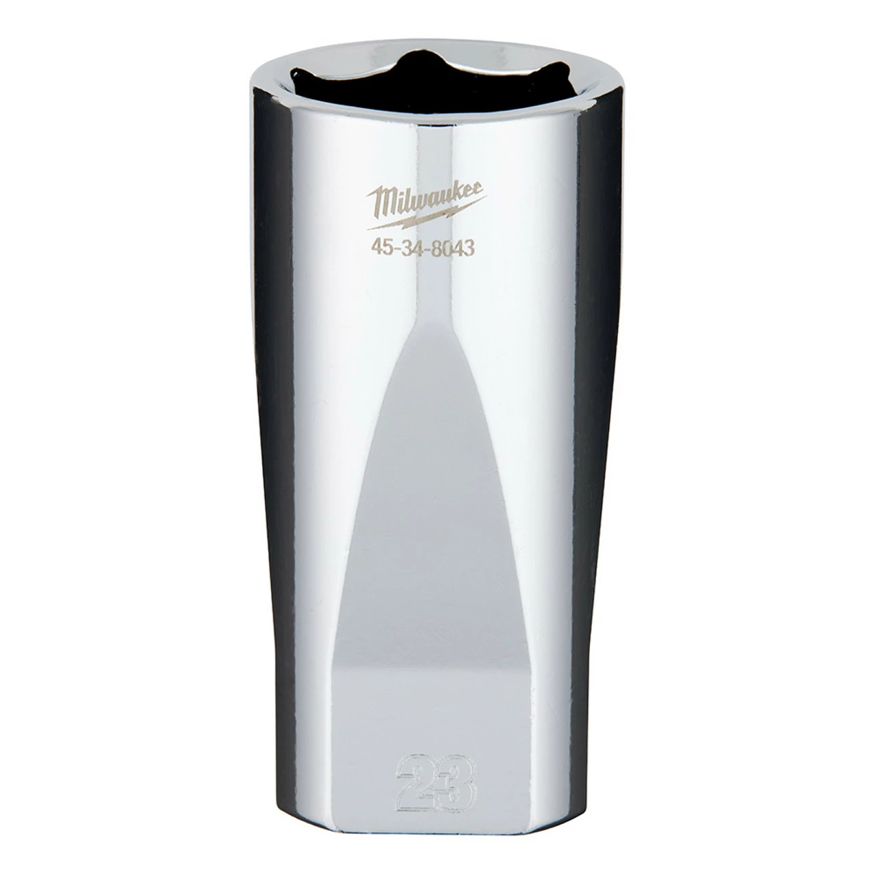 Milwaukee 45-34-8043 3/8 Drive 23mm Deep Socket 1 Milwaukee 45-34-8043 3/8 Drive 23mm Deep Socket