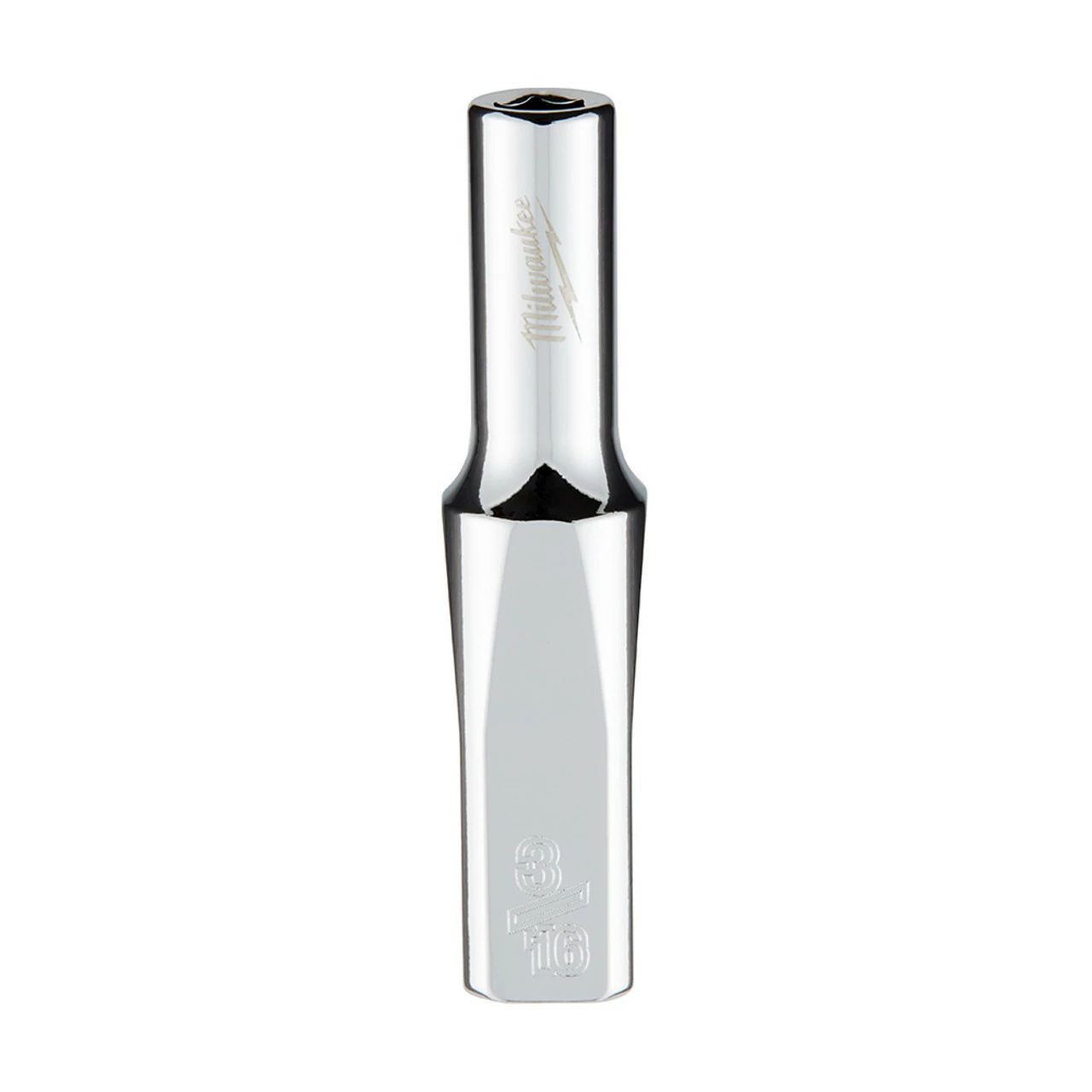 Milwaukee 45-34-9012 1/4 Drive 3/16 SAE 6-Point Deep Socket 1 Milwaukee 45-34-9012 1/4 Drive 3/16 SAE 6-Point Deep Socket