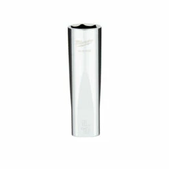 Milwaukee 45-34-9129 1/2 Drive 11/16 SAE 6-Point Deep Socket With FOUR FLAT Sides