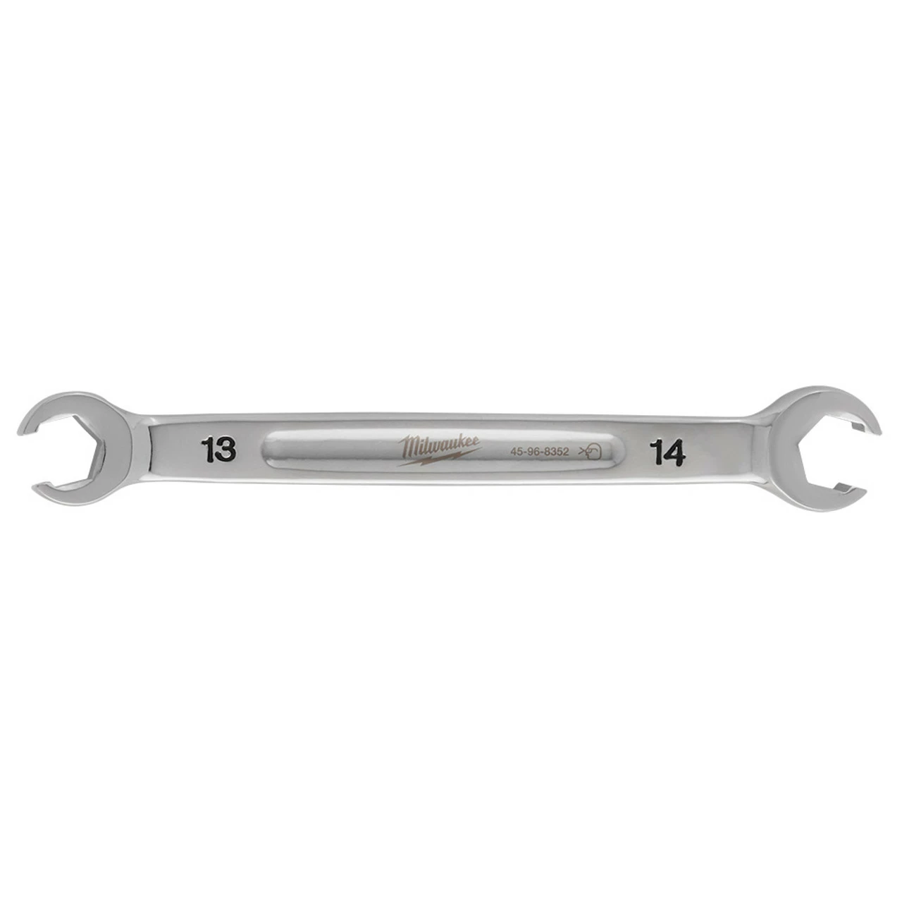 Milwaukee 45-96-8352 13mm X 14mm Flare Nut Wrench 1 Milwaukee 45-96-8352 13mm X 14mm Flare Nut Wrench