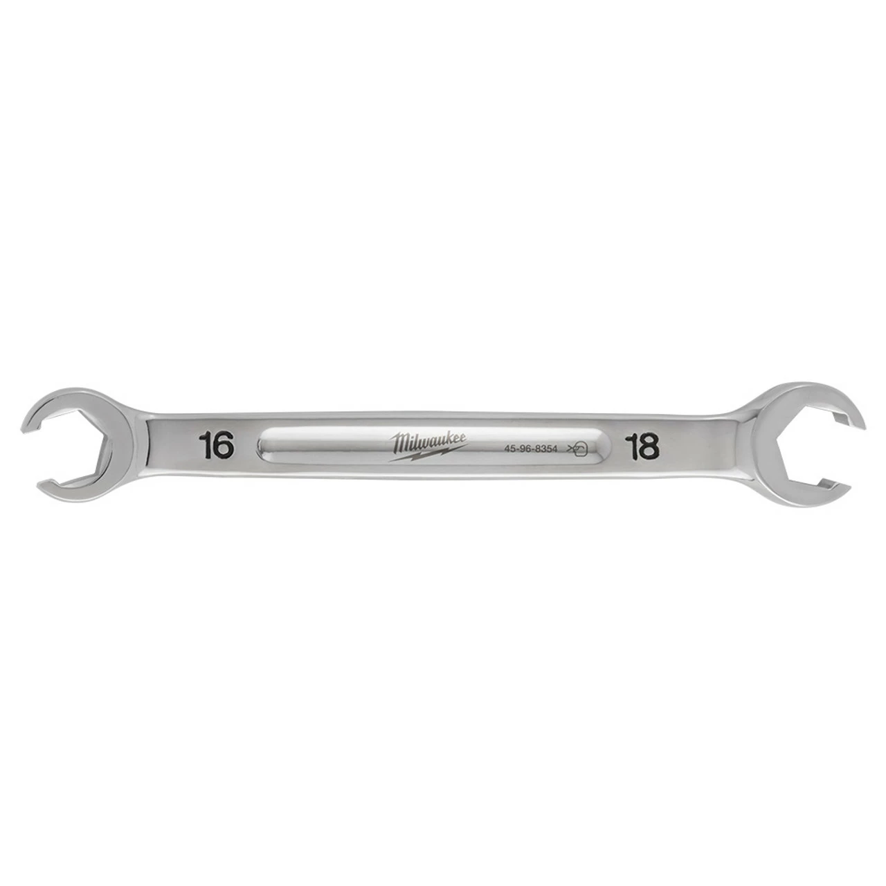 Milwaukee 45-96-8354 16mm X 18mm Flare Nut Wrench 1 Milwaukee 45-96-8354 16mm X 18mm Flare Nut Wrench