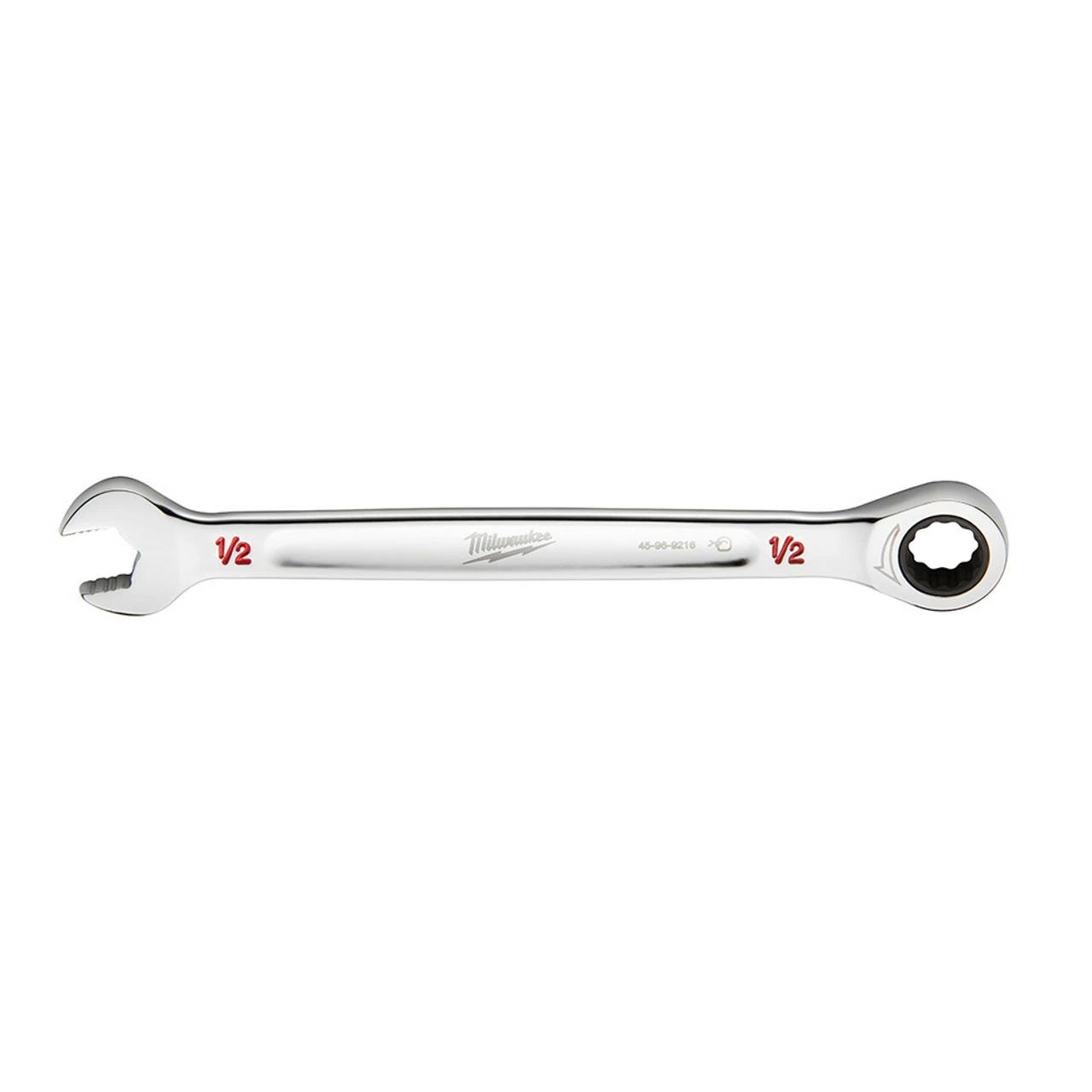 Milwaukee 45-96-9216 1/2 SAE Ratcheting Combination Wrench 1 Milwaukee 45-96-9216 1/2 SAE Ratcheting Combination Wrench