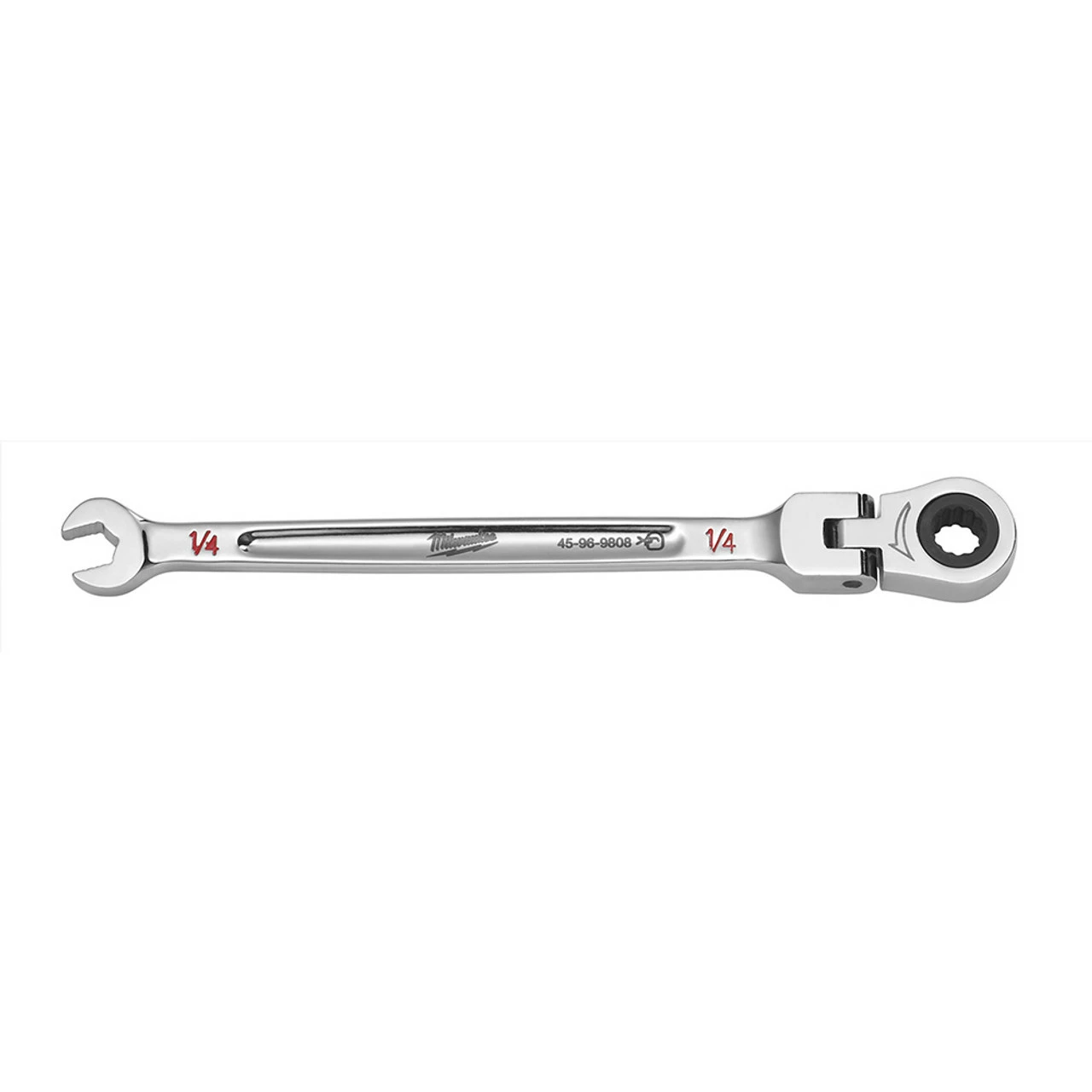 Milwaukee 45-96-9808 1/4 Flex Head Combination Wrench 1 Milwaukee 45-96-9808 1/4 Flex Head Combination Wrench