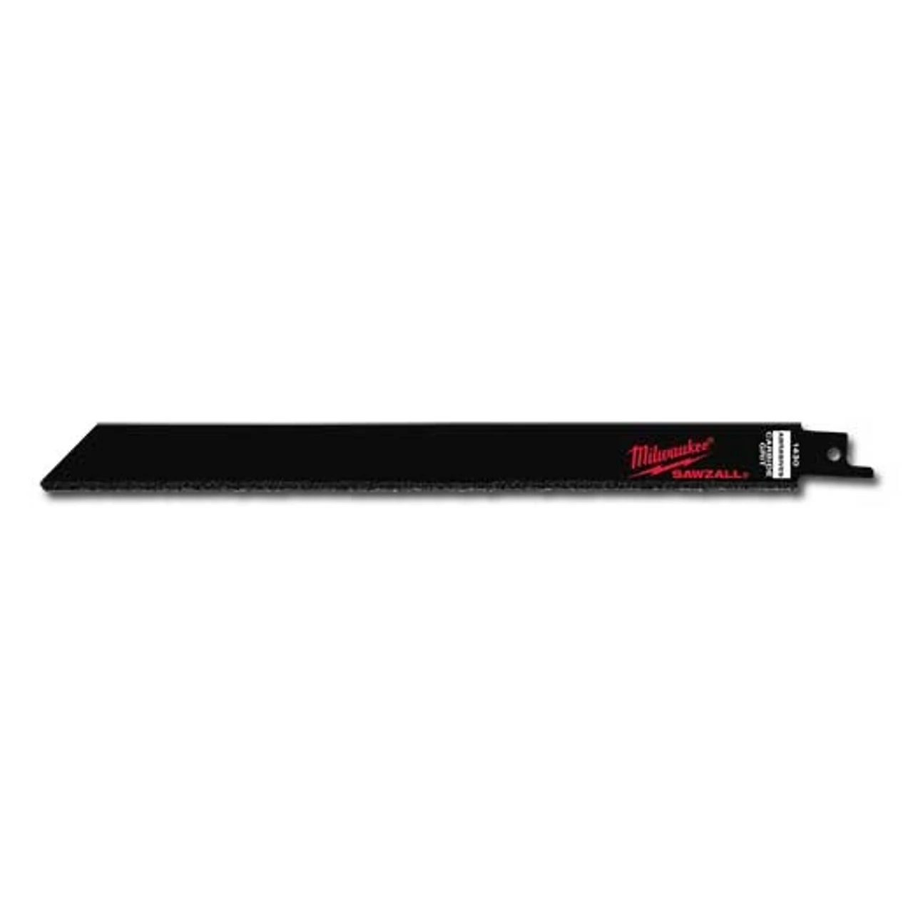 Milwaukee 48-00-1430 9 In. Carbide Grit Sawzall Blade (3 Pk) 1 Milwaukee 48-00-1430 9 In. Carbide Grit Sawzall Blade (3 Pk)