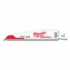 Milwaukee 48-00-5021 6 In. 5 TPI The Ax Sawzall Blade (5 Pk)