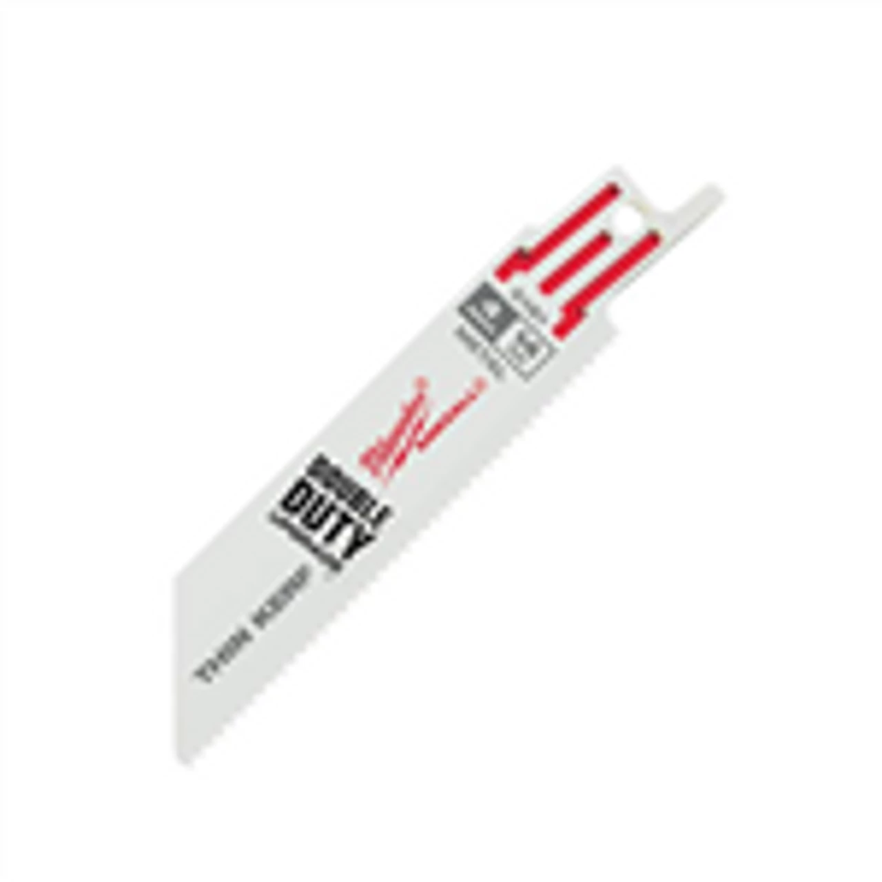 Milwaukee 48-00-5181 4 In. 14 TPI Sawzall Blades (5 Pk) 1 Milwaukee 48-00-5181 4 In. 14 TPI Sawzall Blades (5 Pk)