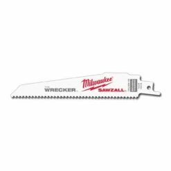Milwaukee 48-01-2701 6 In. 7/11 TPI The Wrecker SAWZALL Blade 25 Pk