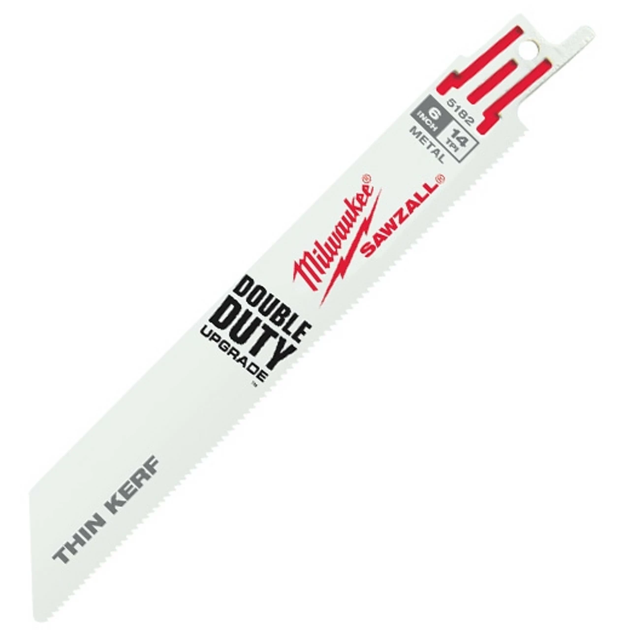 Milwaukee 48-01-6182 6 In. 14 TPI Sawzall Blades (50 Pk) 1 Milwaukee 48-01-6182 6 In. 14 TPI Sawzall Blades (50 Pk)