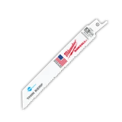 Milwaukee 48-01-8091 6 In. 8/12 TPI Ice Hardened SAWZALL Blades 50 Pk