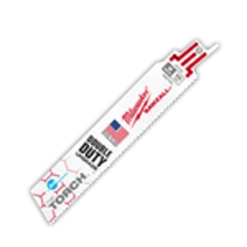 Milwaukee 48-01-8712 6in 10 TPI Hardened The Torch Sawzall Blades 50Pk