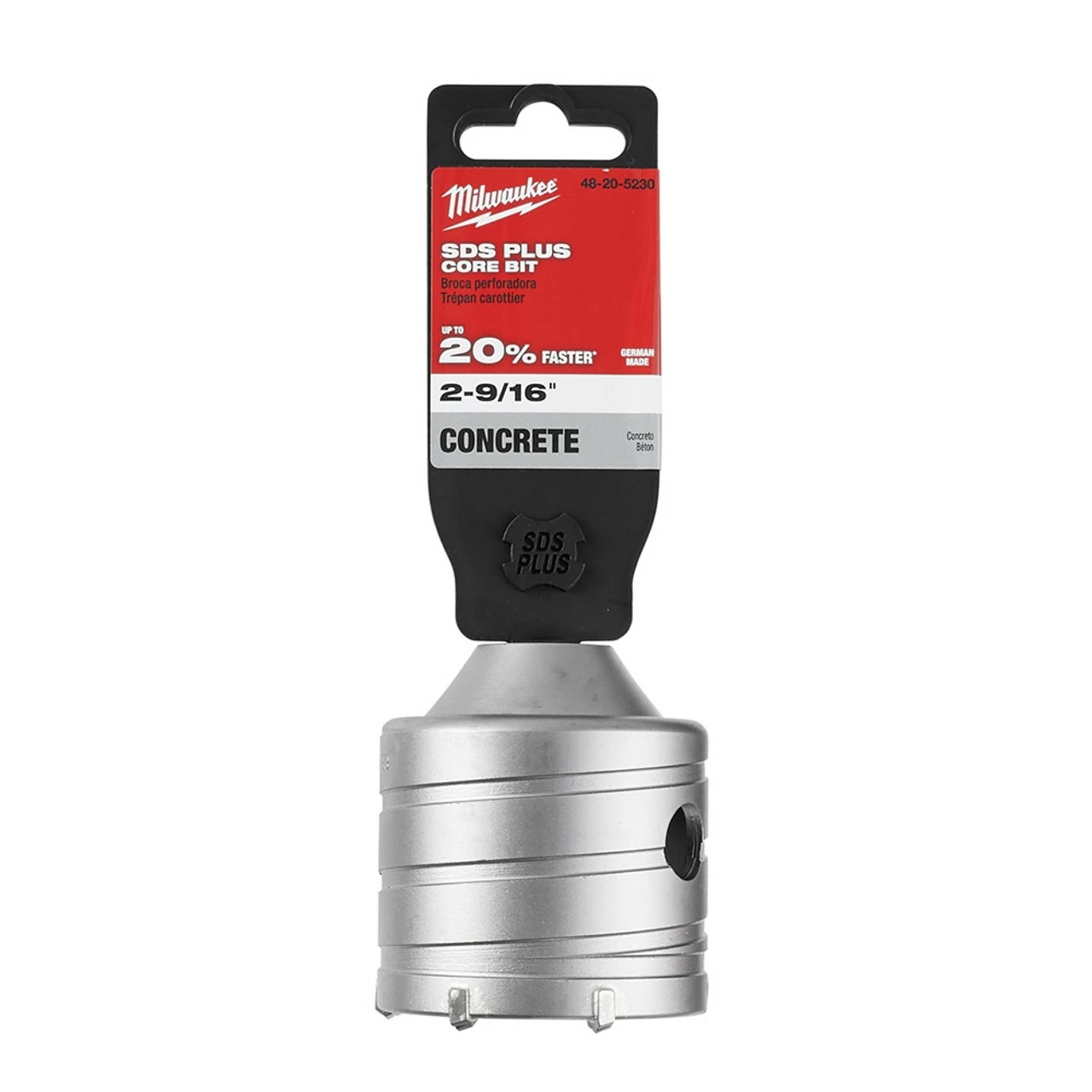 Milwaukee 48-20-5230 SDS+ CORE 2-9/16 In. X 2 In. 1 Milwaukee 48-20-5230 SDS+ CORE 2-9/16 In. X 2 In.