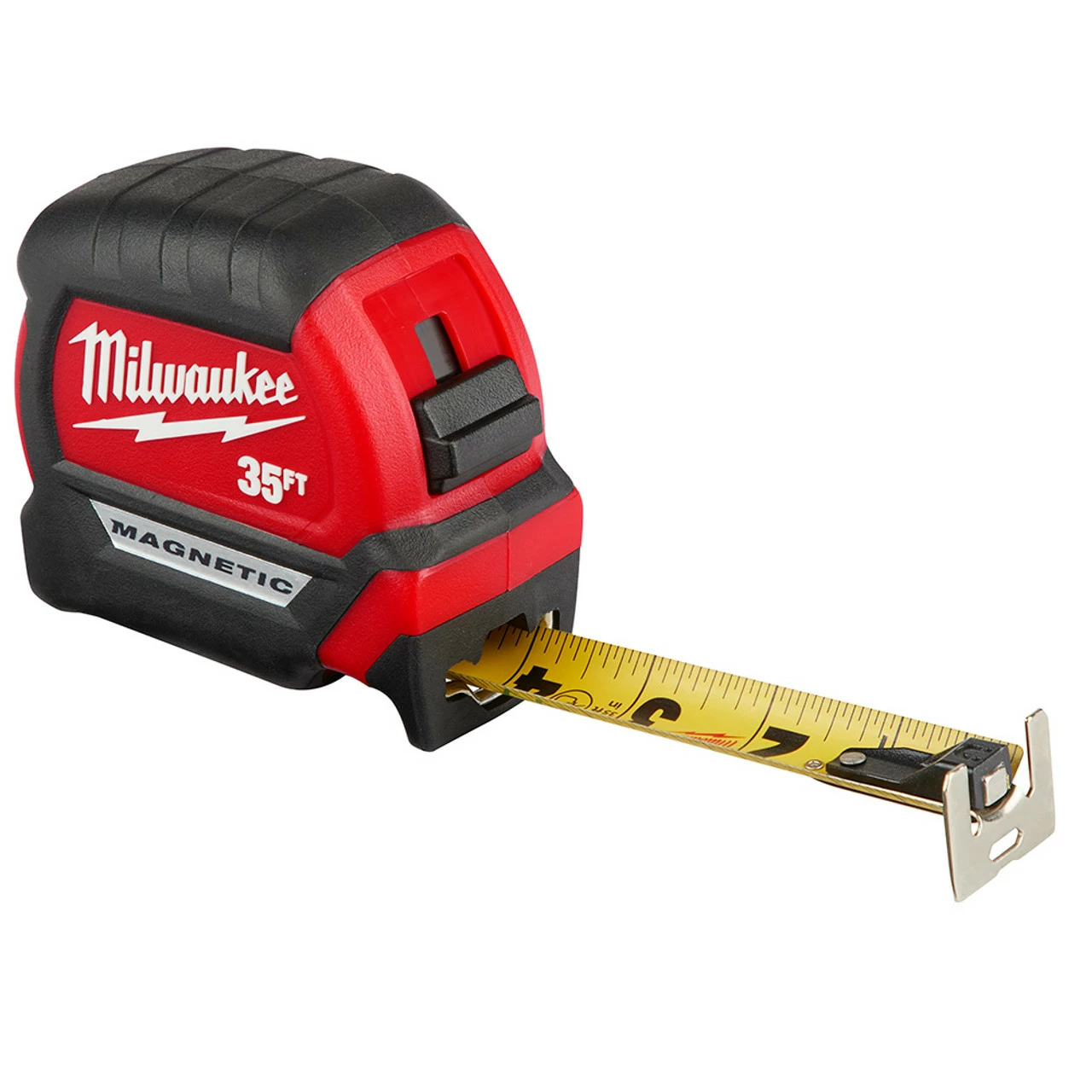 Milwaukee 48-22-0335 35 Ft Compact Magnetic Tape Measure 1 Milwaukee 48-22-0335 35 Ft Compact Magnetic Tape Measure