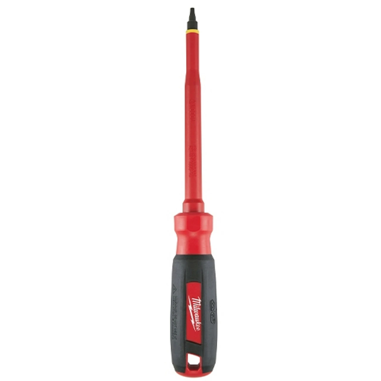 Milwaukee 48-22-2253 #3 Square - 6 In. 1000V Insulated Screwdriver 1 Milwaukee 48-22-2253 #3 Square - 6 In. 1000V Insulated Screwdriver