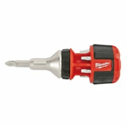 Milwaukee 48-22-2330 8 In 1 Compact Ratcheting Multi-bit Driver