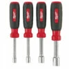 Milwaukee 48-22-2404 4 PC Hollow Shaft SAE Nut Driver Set