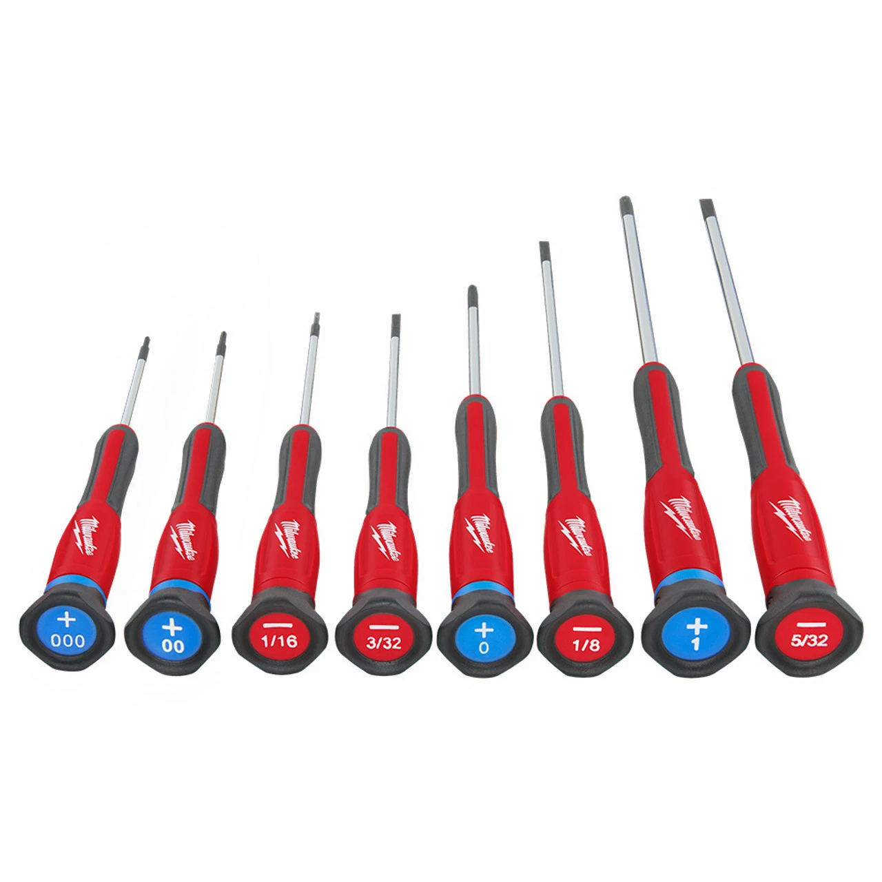Milwaukee 48-22-2614 8 PC Precision Screwdriver Set 1 Milwaukee 48-22-2614 8 PC Precision Screwdriver Set