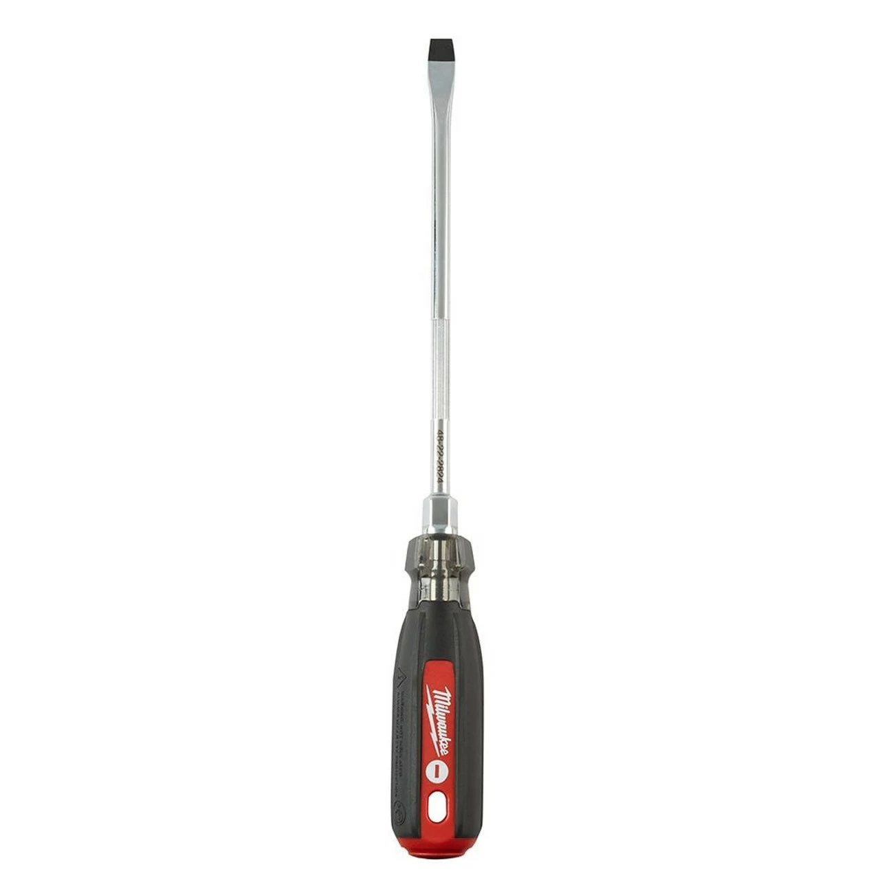 Milwaukee 48-22-2824 3/8 In. Slotted - 8 In. Cushion Grip Screwdriver 1 Milwaukee 48-22-2824 3/8 In. Slotted - 8 In. Cushion Grip Screwdriver