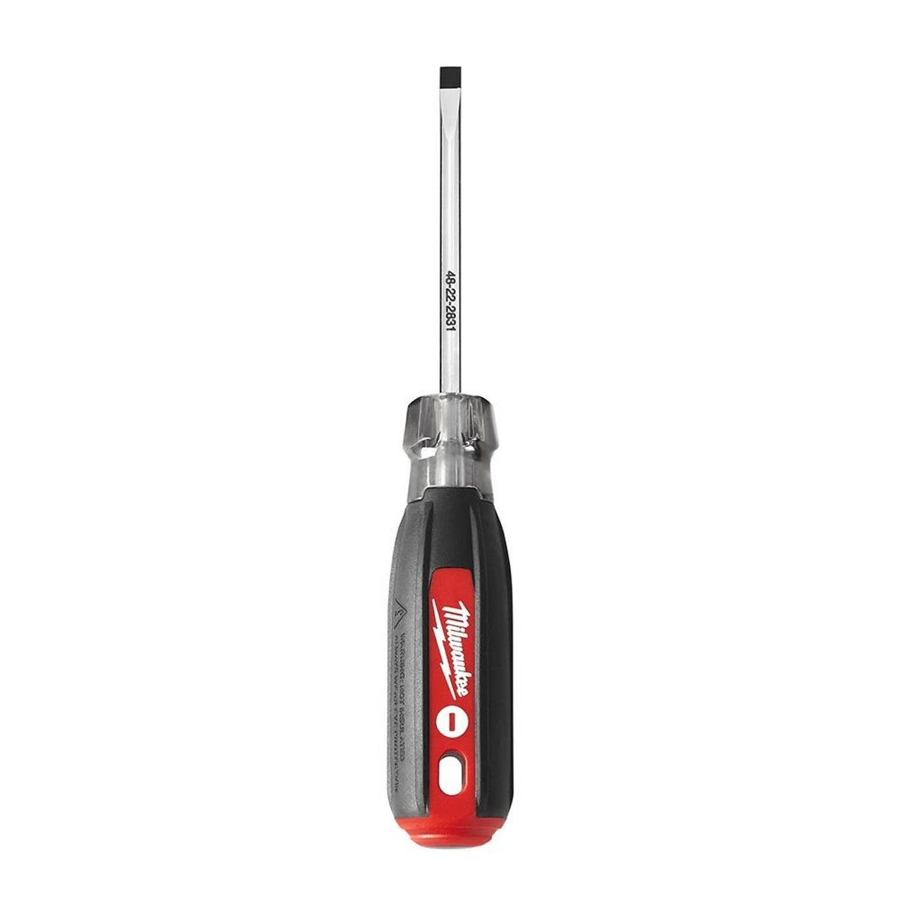 Milwaukee 48-22-2831 3/16 In. Cabinet - 3 In. Cushion Grip Screwdriver 1 Milwaukee 48-22-2831 3/16 In. Cabinet - 3 In. Cushion Grip Screwdriver