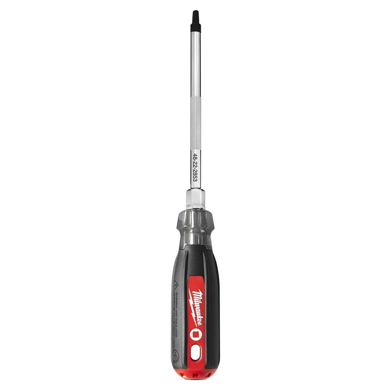 Milwaukee 48-22-2853 #3 Square - 6 In. Cushion Grip Screwdriver 1 Milwaukee 48-22-2853 #3 Square - 6 In. Cushion Grip Screwdriver