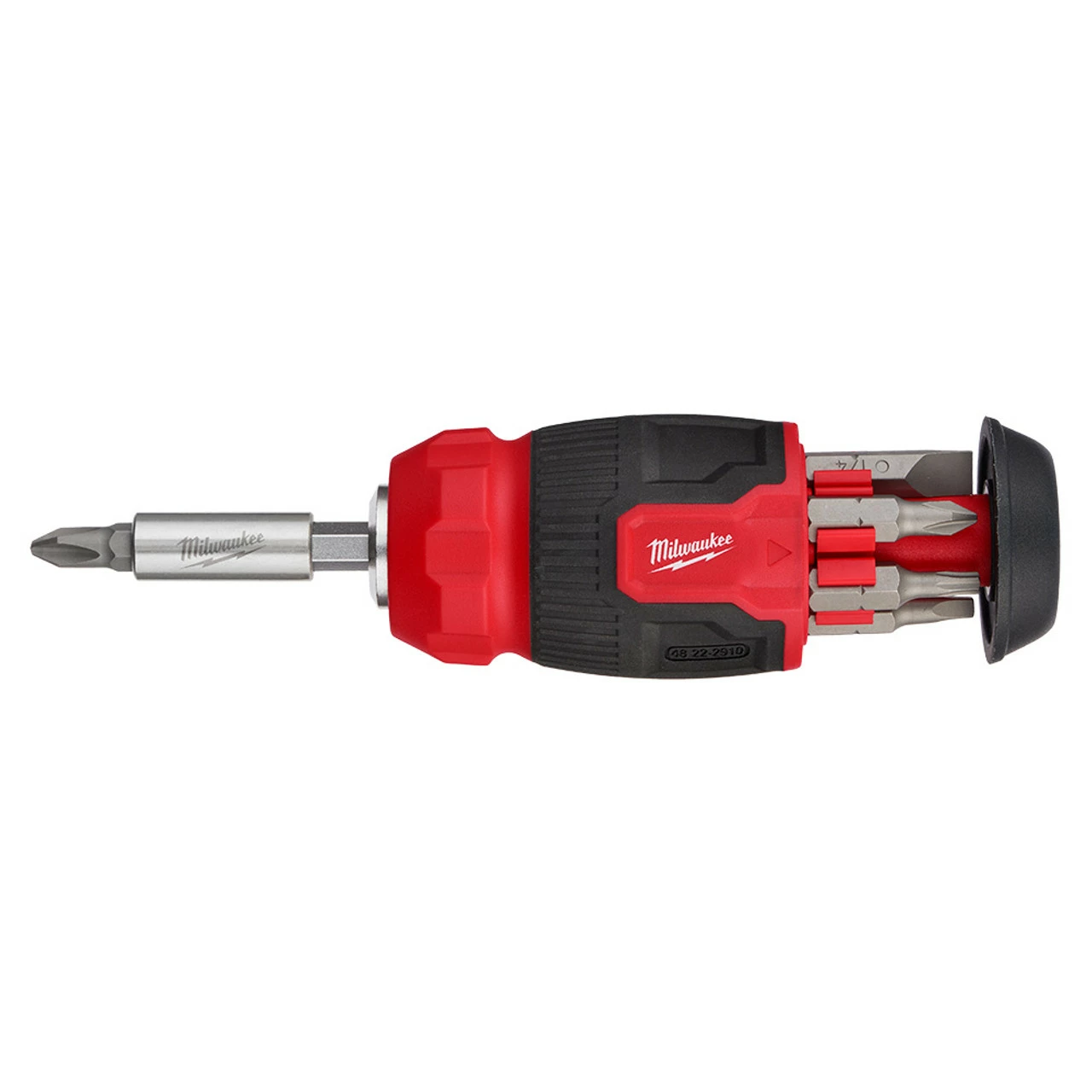 Milwaukee 48-22-2910 8-in-1 Compact Multi-Bit Screwdriver 1 Milwaukee 48-22-2910 8-in-1 Compact Multi-Bit Screwdriver