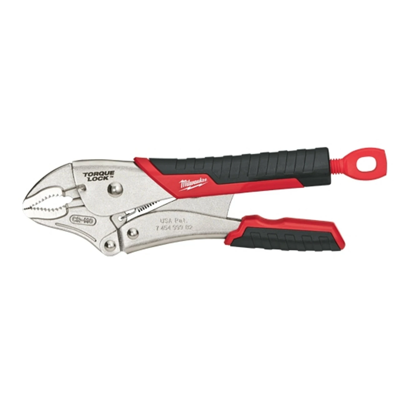 Milwaukee 48-22-3410 10 In. TORQUE LOCK Curved Jaw Pliers Durable Grip 1 Milwaukee 48-22-3410 10 In. TORQUE LOCK Curved Jaw Pliers Durable Grip