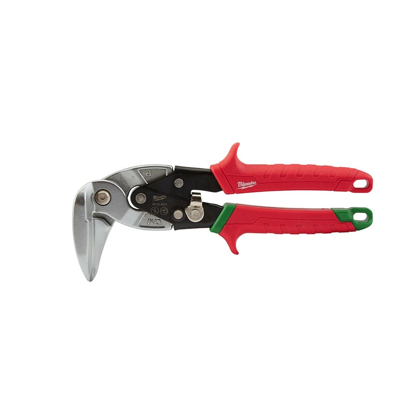 Milwaukee 48-22-4521 Right Cutting Right Angle Snips 1 Milwaukee 48-22-4521 Right Cutting Right Angle Snips