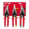 Milwaukee 48-22-4533 3 PC Aviation Snip Set