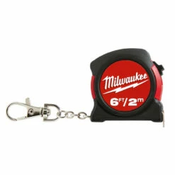 Milwaukee 48-22-5506C Milwaukee 6ft / 2m Keychain Tape Measure (Clam)