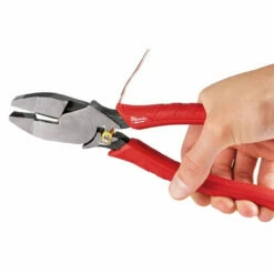 Milwaukee 48-22-6100 9 In. High Leverage Linemans Pliers W/ Crimper -Tool Sales Shop 48 22 6100 4 69180.1581704262