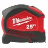 Milwaukee 48-22-6825 25 Ft. Compact Auto-Lock Tape Measure