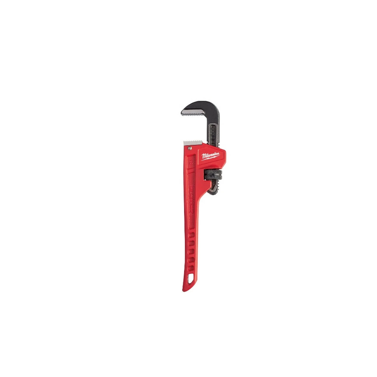 Milwaukee 48-22-7110 10 In. Steel Pipe Wrench 1 Milwaukee 48-22-7110 10 In. Steel Pipe Wrench
