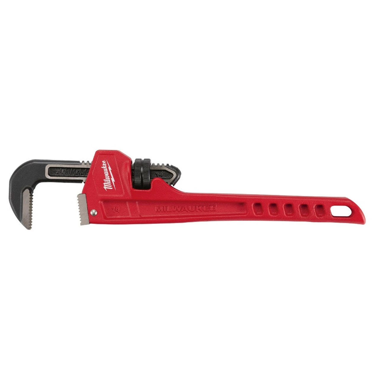 Milwaukee 48-22-7114 14 In. Steel Pipe Wrench 1 Milwaukee 48-22-7114 14 In. Steel Pipe Wrench
