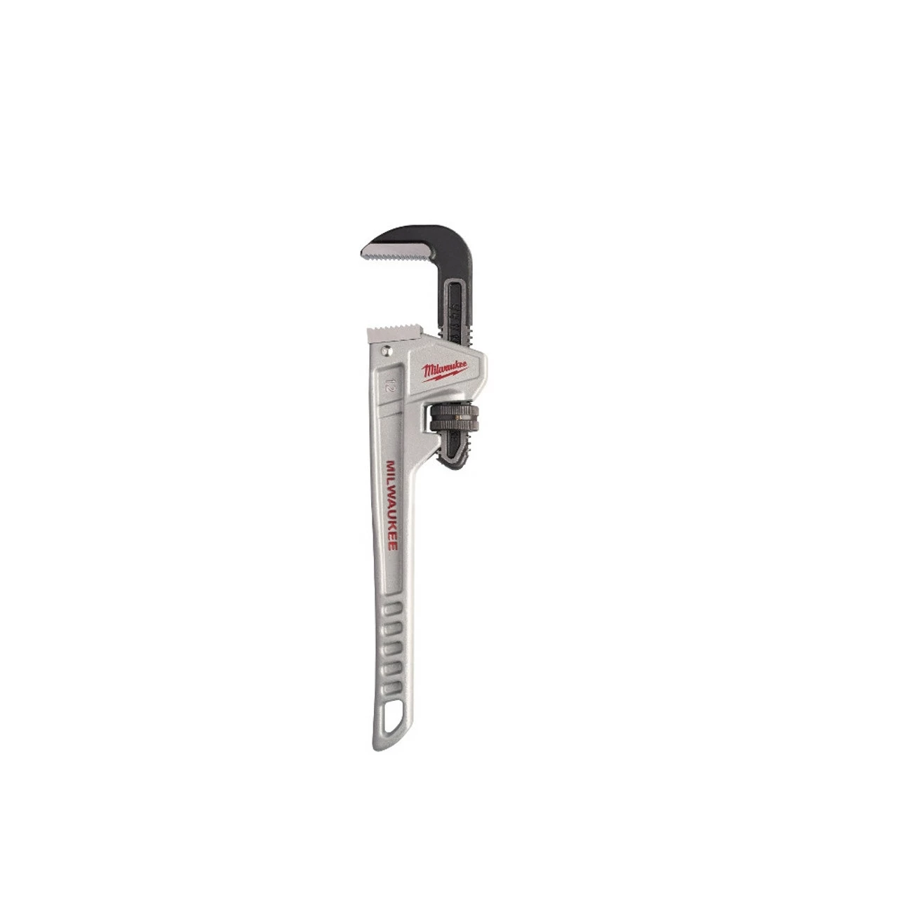 Milwaukee 48-22-7212 12 In. Aluminum Pipe Wrench 1 Milwaukee 48-22-7212 12 In. Aluminum Pipe Wrench