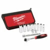 Milwaukee 48-22-9001 12 Pc 3/8 In. Drive Metric Socket Set