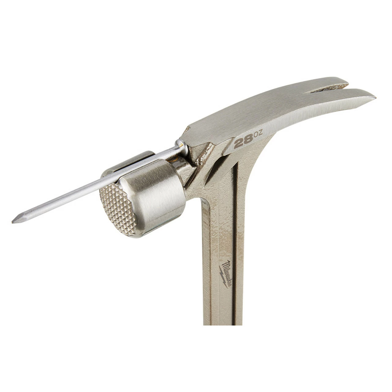 Milwaukee 48-22-9029 28oz Milled Face Framing Hammer 2 Milwaukee 48-22-9029 28oz Milled Face Framing Hammer - Image 2