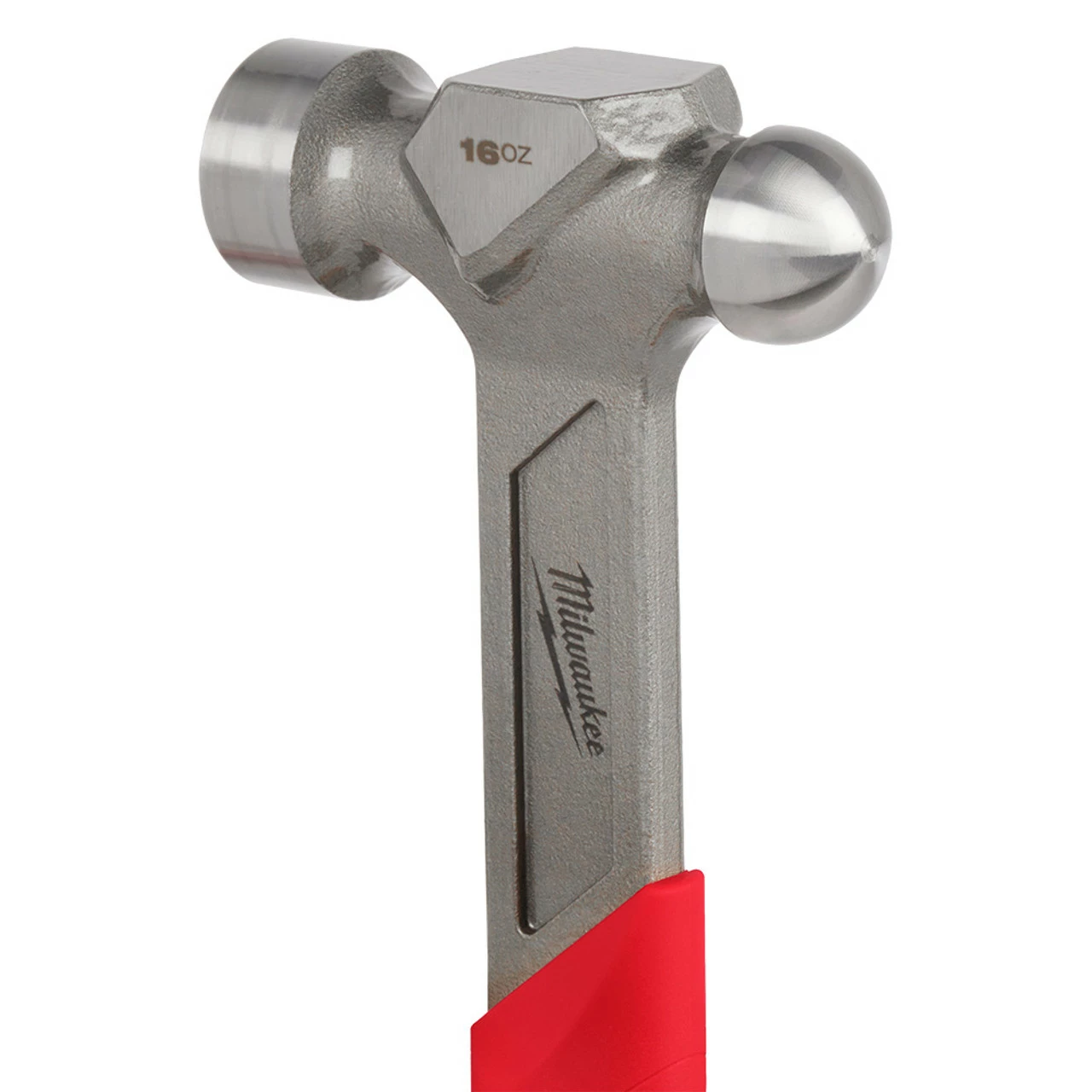 Milwaukee 48-22-9130 16oz Steel Ball Peen Hammer 2 Milwaukee 48-22-9130 16oz Steel Ball Peen Hammer - Image 2