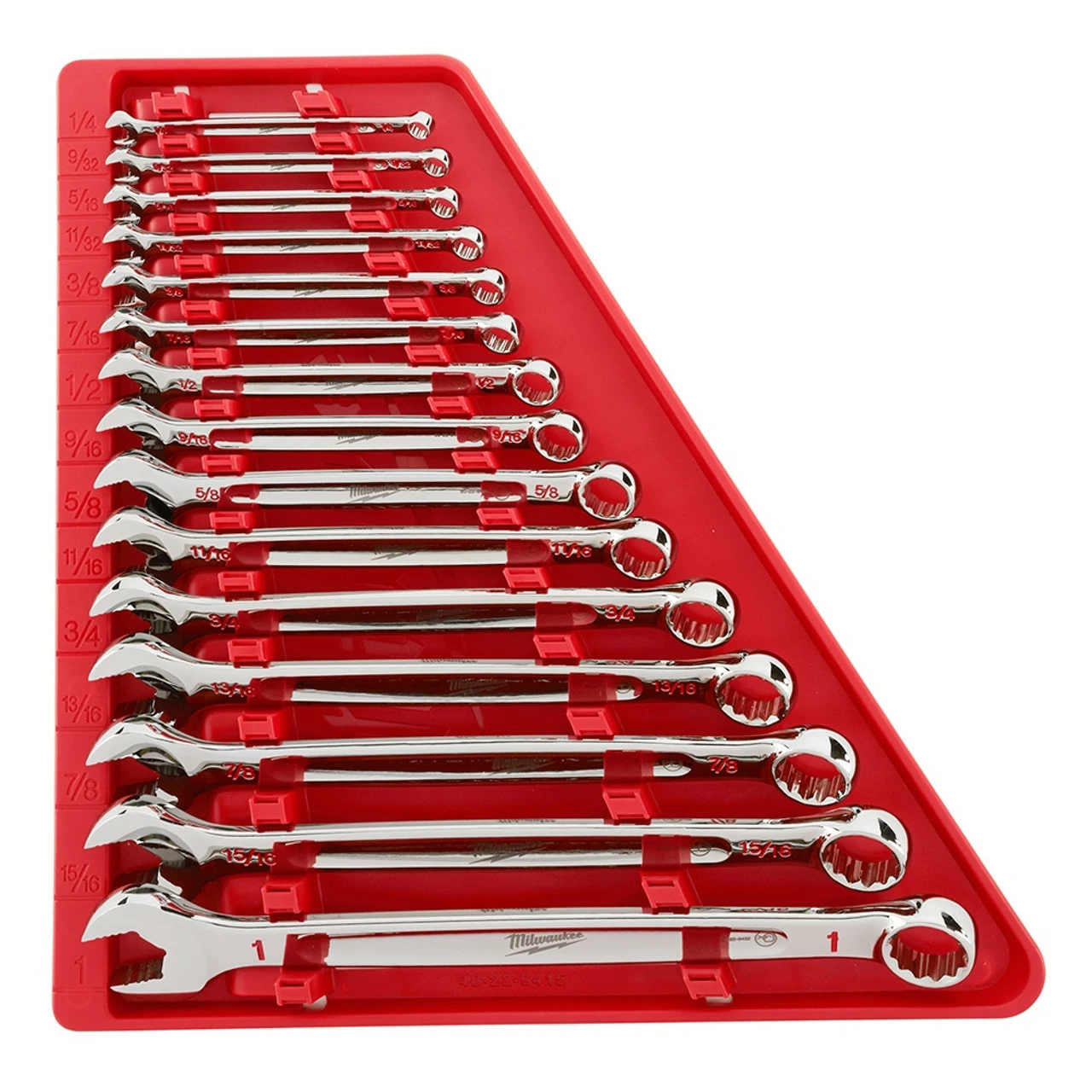 Milwaukee 48-22-9415 15pc Combination Wrench Set - SAE 1 Milwaukee 48-22-9415 15pc Combination Wrench Set - SAE