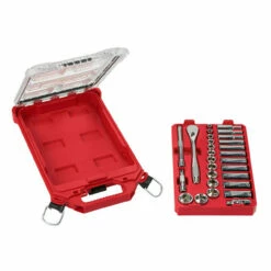 Milwaukee 48-22-9481 3/8 Drive 28pc Ratchet Set W/ PACKOUT Case - SAE 3 Milwaukee 48-22-9481 3/8 Drive 28pc Ratchet Set W/ PACKOUT Case - SAE -Tool Sales Shop 48 22 9481 2 95972.1609254930